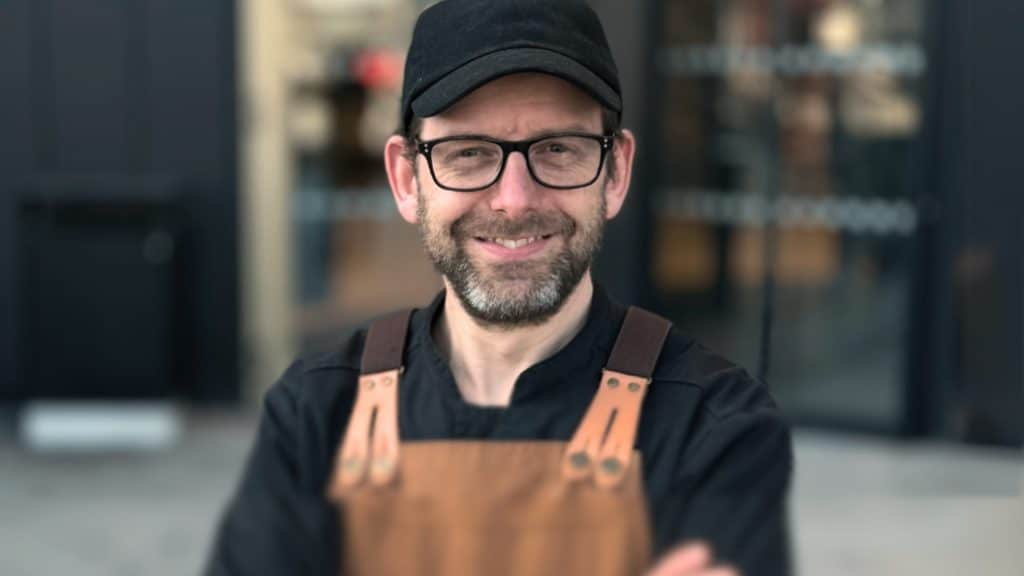 Portrett av Lars, butikkslakter og fagperson hos Manstad Kjøtt på Matværste